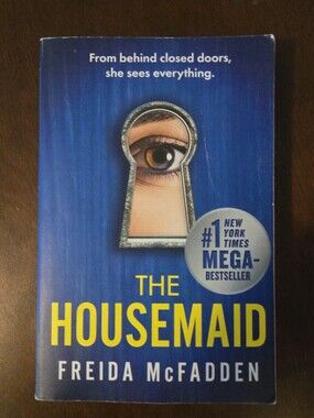 The Housemaid by Freida McFadden - Blue Cover Novel